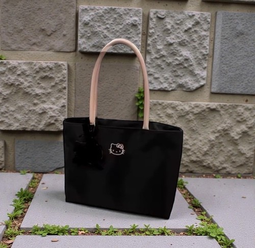 Borsa hello kitty nera - hello,