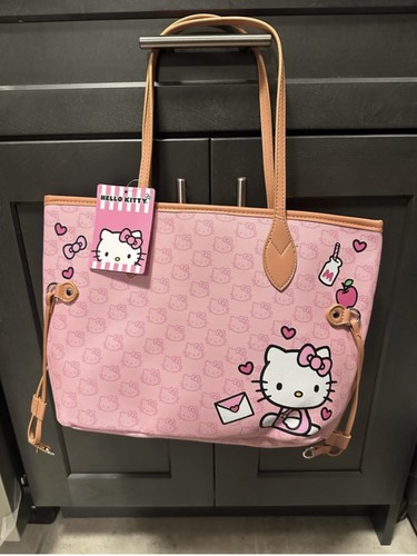 Borsa hello kitty - hello, rosa