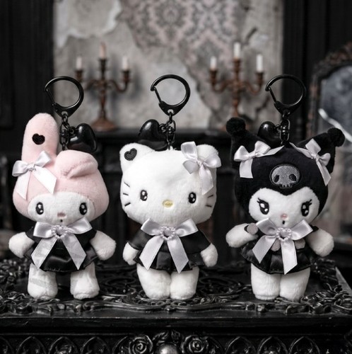 Set portachiavi peluche sanrio - portachiavi,